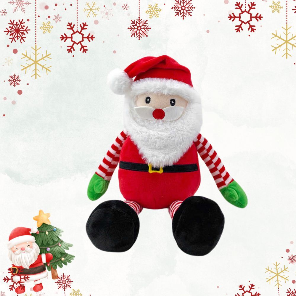 Gấu Bông Ông Già Noel, Người Tuyết, Tuần Lộc Tay Dài Kẻ Quà Tặng Giáng Sinh Cho Người Thân, Trang Trí Decor Noel