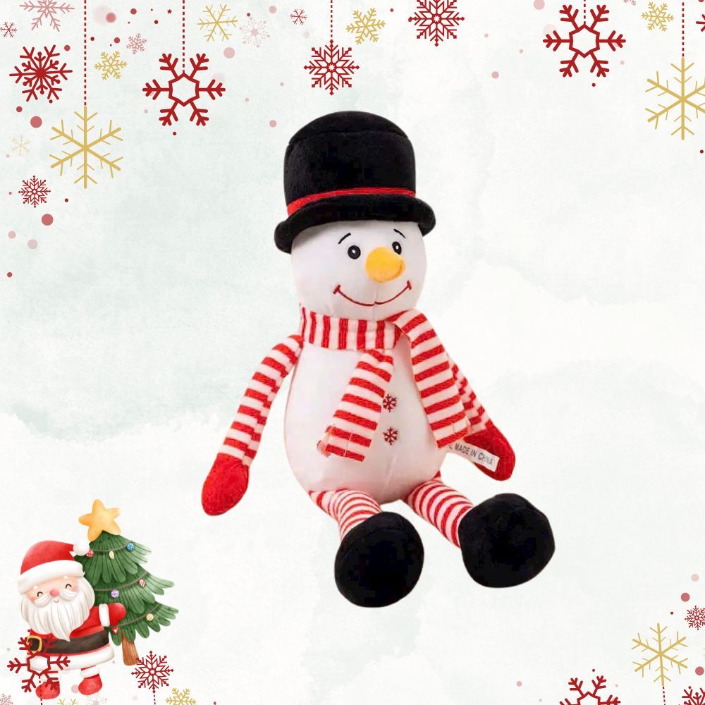 Gấu Bông Ông Già Noel, Người Tuyết, Tuần Lộc Tay Dài Kẻ Quà Tặng Giáng Sinh Cho Người Thân, Trang Trí Decor Noel