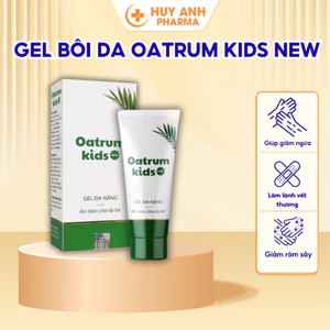 Gel Bôi Da Oatrum Kids New Giảm Trầy Xước Bỏng Nhẹ Côn Trùng Đốt Hăm Kích Ứng Cho Bé