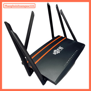 Bộ Phát Wifi 4G LTE Cắm SIM Dùng Ngay, 6 Anten, 300Mbps, Camera Nhà Trọ Quán Cafe
