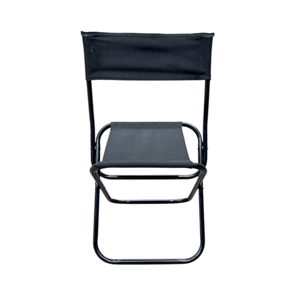 Ghế gấp gọn đi du lịch , SẮT SƠN TĨNH ĐIỆN , cắm trại, Ghế xếp mini câu cá nhỏ gọn tiện dụng