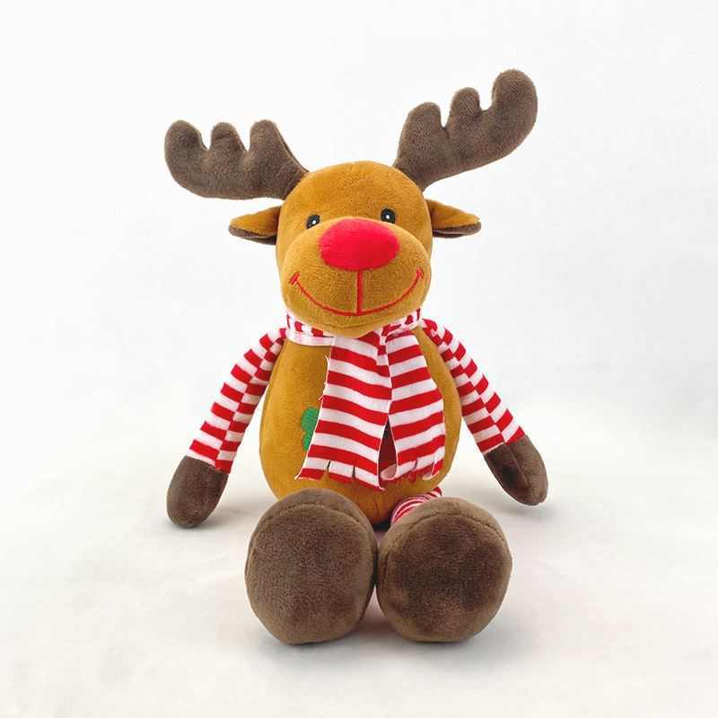 Gấu Bông Ông Giá Noel, Người Tuyết, Tuần Lộc Tay Kẻ Làm Quà Tặng Cho Người Thân, Trang Trí Noel