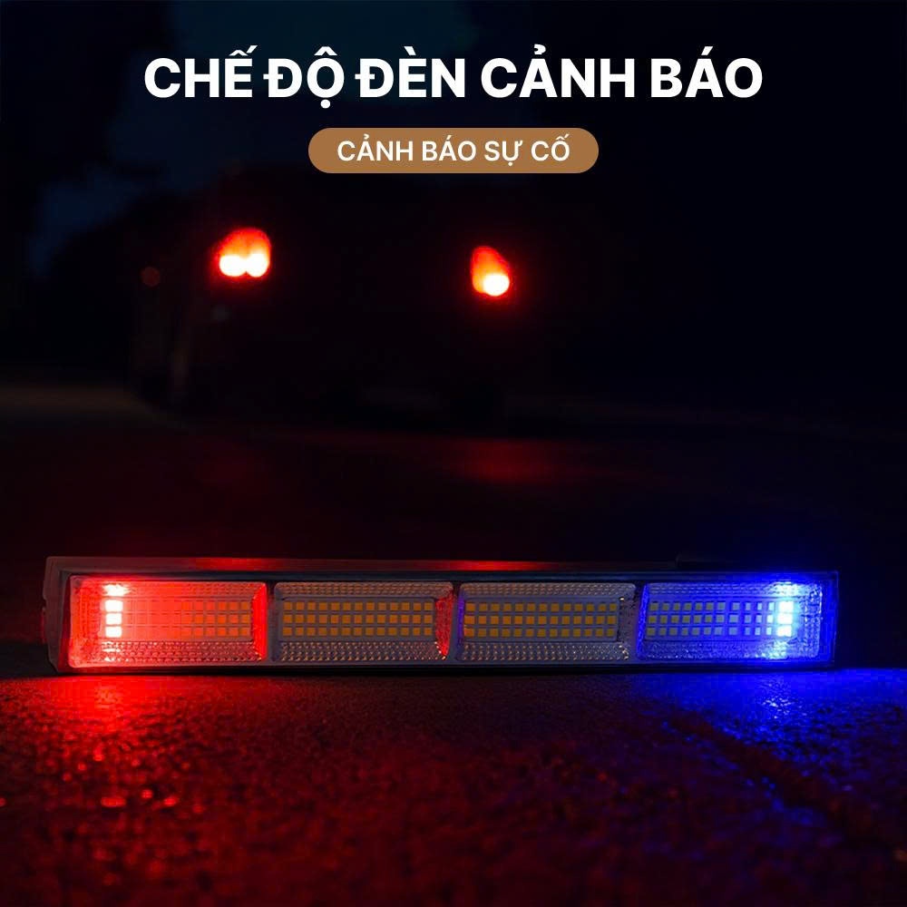 Đèn pin cầm tay hiệu Mỹ Linh T3-20, T3-40, T3-50, đèn LED tích điện dạng thanh, đèn đa năng