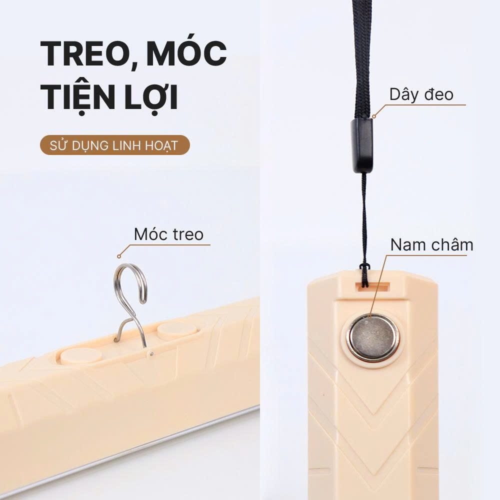 Đèn pin cầm tay hiệu Mỹ Linh T3-20, T3-40, T3-50, đèn LED tích điện dạng thanh, đèn đa năng