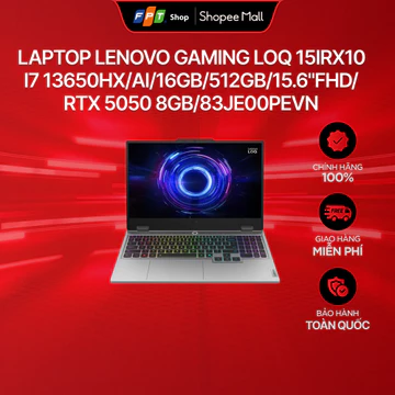 Lenovo Gaming Laptop – Core i7-13650HX, 16GB RAM, 512GB SSD