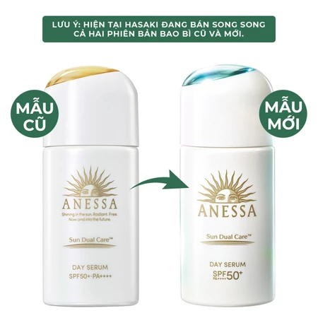 Serum Chống Nắng Anessa Dưỡng Da Nâng Tông 30ml SPF50+ PA++++ Hasaki Chính Hãng