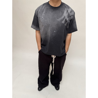 Áo thun wash MMESTLINE "REVERB" form Big Boxy lụa vải Premium Cotton
