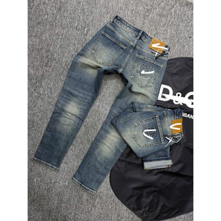 Quần Jean Nam xanh Wash Nhẹ – Form Slim Fit, Chất Co Giãn, Phong Cách Streetwear quảng châu