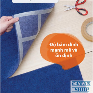 Cuộn 18m Băng Keo 2 Mặt Vải Lưới Siêu Dính , Băng Keo Kết Dính Trên Các Bề Mặt Không Để Lại Vệt Keo