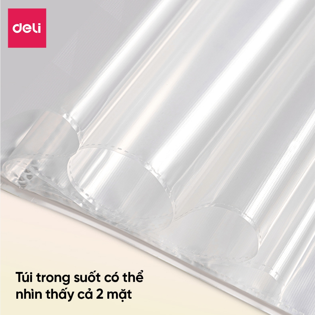File lá File Tài liệu 20 30 60 lá Deli Màu Pastel Bìa Đựng Tài Liệu Giấy Tờ Giấy Kiểm Tra Cho Học Sinh