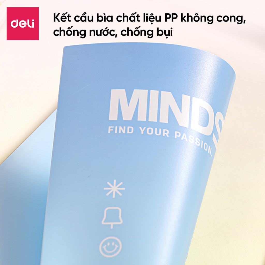 File lá File Tài liệu 20 30 60 lá Deli Màu Pastel Bìa Đựng Tài Liệu Giấy Tờ Giấy Kiểm Tra Cho Học Sinh