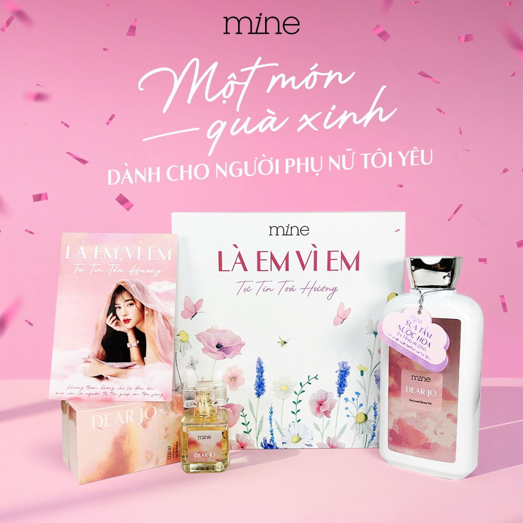 [FULL BOX] Quà Tặng Sinh Nhật Cho Nữ Tinh Tế Gồm Nước Hoa 30ML + Sữa Tắm 470G Hương Thơm Ngọt Ngào