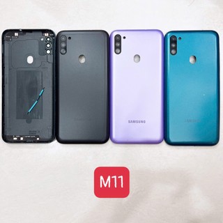 Lưng vỏ samsung m11, vỏ bộ, benzen, khung sườn, nắp lưng sam sung m115, nắp pin, lưng nhựa