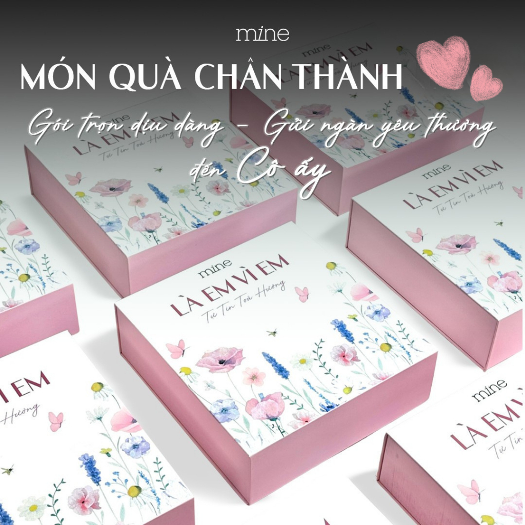[FULL BOX] Quà Tặng Sinh Nhật Cho Nữ Lãng Mạn Gồm Nước Hoa 30ML + Sữa Tắm 470G Thơm Quyến Rũ