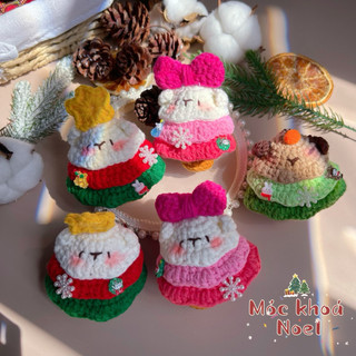 Móc khoá len thích hợp làm quà tặng Giáng Sinh/Noel