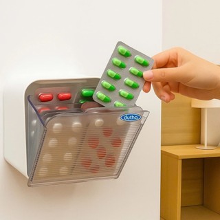 Hộp đựng thuốc uống dán tường an toàn, tránh bụi có nắp HVN.01