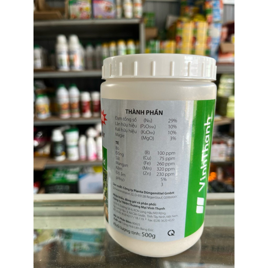 Phân bón lá Vĩnh Thạnh Nutri Gold 29-10-10 +Mgo+TE Hũ 500gr