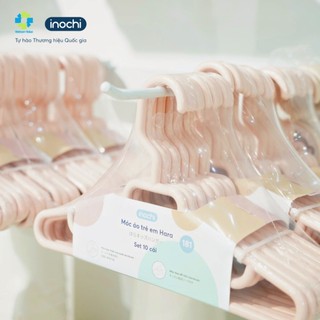 Móc áo nhựa Hara Inochi - hạn chế cong vênh, treo đồ gọn gàng và chắc chắn, bền đẹp theo thời gian