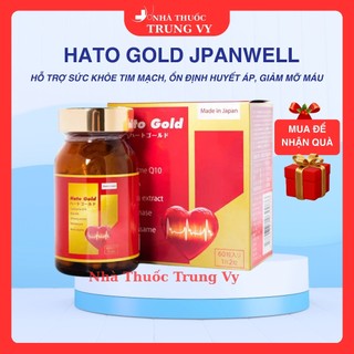 Viên uống Hato Gold Jpanwell hỗ trợ giúp trái tim khỏe mạnh (60 viên)