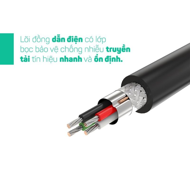 Cáp USB 3.0 nối dài Chống Gỉ, Đầu Cáp Mạ Vàng chính hãng Ugreen US129 - Bảo hành 24 tháng | BigBuy360 - bigbuy360.vn
