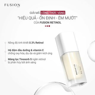 (Hàng Công Ty) Tinh Chất Fusion Retinol 1.0 Meso Therapy Serum Chống Lão Hóa Mờ Nám MẫuThử Duduhouse