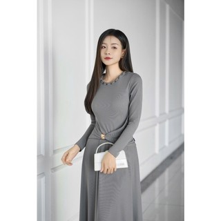 Đầm Nữ 𝐂𝐂𝐇𝐀𝐓 Dáng Xòe Hlux Ir Chất Liệu Thun Cao Cấp Co Giãn 15VNC2011XT