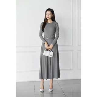 Đầm Nữ 𝐂𝐂𝐇𝐀𝐓 Dáng Xòe Hlux Ir Chất Liệu Thun Cao Cấp Co Giãn 15VNC2011XT