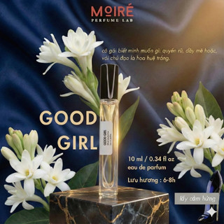 Nước hoa Nữ MOIRÉ GOOD GIRL EDP quyến rũ, bí ẩn , lưu hương lâu 8h - mini 10ml