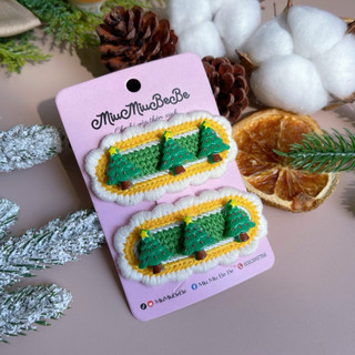 Set 2 kẹp đan Noel/ Giáng sinh nhiều mẫu cho bé link 2