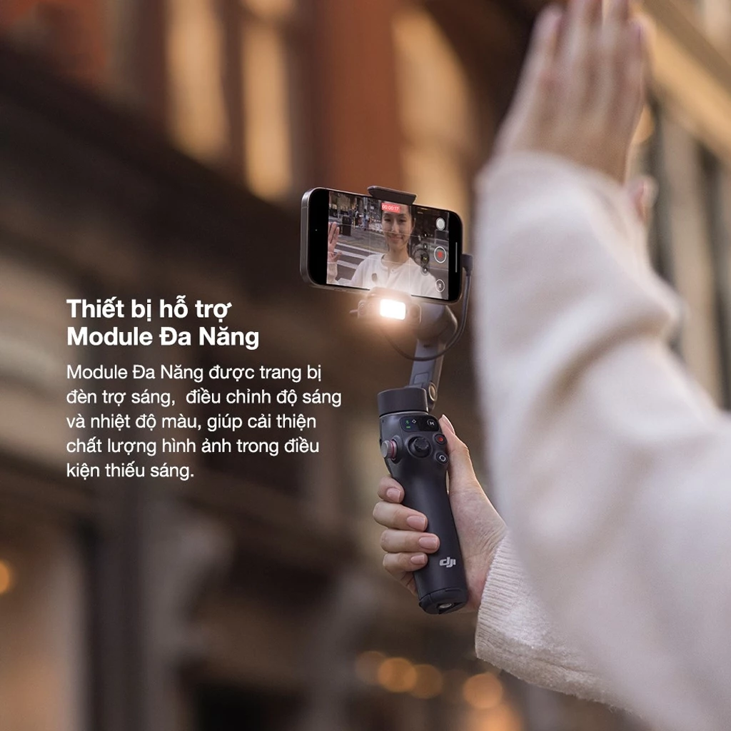Gimbal Chống Rung Điện Thoại DJI Osmo Mobile 7 Theo Dõi Chủ Thể (DJI OM 7)