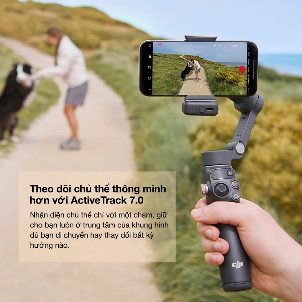 Gimbal Chống Rung Điện Thoại DJI Osmo Mobile 7 Theo Dõi Chủ Thể (DJI OM 7)