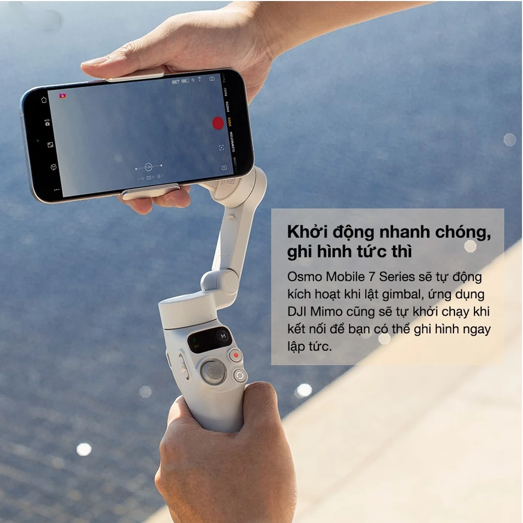 Gimbal Chống Rung Điện Thoại DJI Osmo Mobile 7 Theo Dõi Chủ Thể (DJI OM 7)