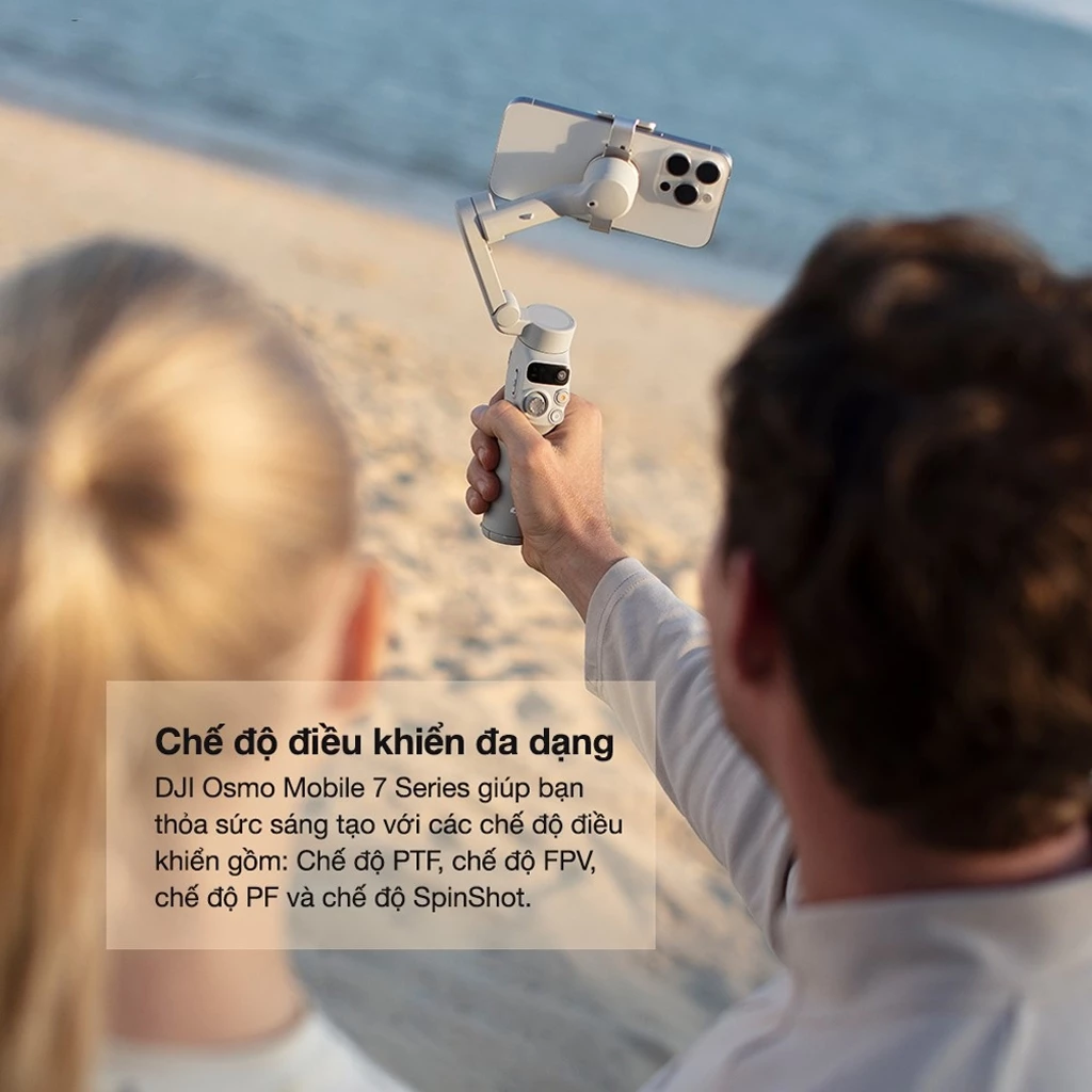 Gimbal Chống Rung Điện Thoại DJI Osmo Mobile 7 Theo Dõi Chủ Thể (DJI OM 7)