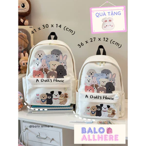 BaLo (XINHXINH) [ORDER] Balo Cute Hình Thú, Cặp Sách Xinh BL34