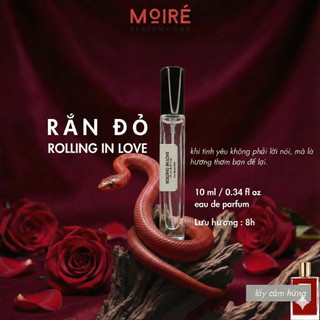Nước hoa Nữ MOIRÉ Rolling In Love  EDP sang trọng, cuốn hút , lưu hương lâu 8h - mini 10ml