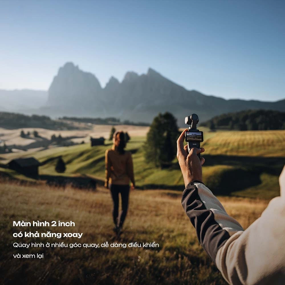 DJI Osmo Pocket 3 Gimbal Tích Hợp Camera Chất Lượng 4K 120fps