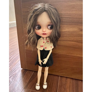 Váy 2 dây cúp ngực kèm áo khoát size blythe,xinyi,ob24