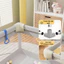 Hàng rào chống gỉ cho bể bóng trẻ em, khung thép không gỉ chắc chắn, lắp ráp nhanh chóng và dễ dàng