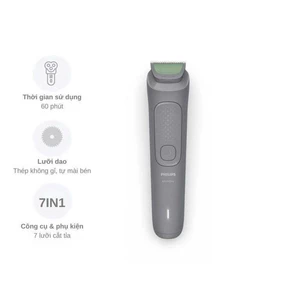 Máy tỉa 7 trong 1 Philips MG3911/15 - Hàng chính hãng bảo hành 24 tháng