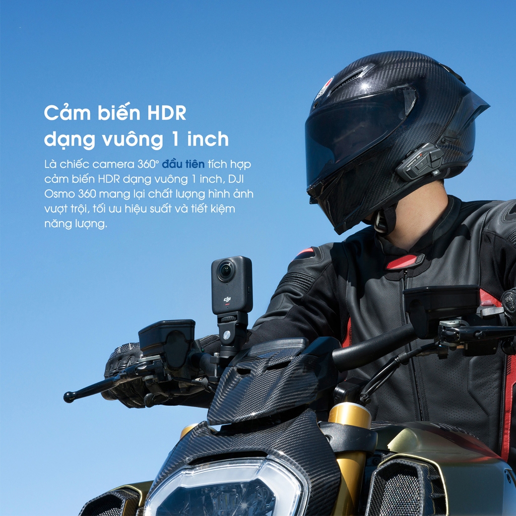 Camera Hành Động DJI Osmo 360 Cảm Biến 1/1.1 inch, Quay Video 360 Độ Đột Phá Chuẩn 8K (DJI O360) | BigBuy360 - bigbuy360.vn