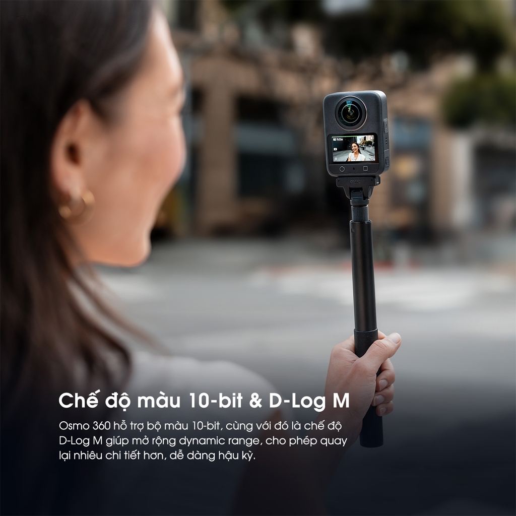 Camera Hành Động DJI Osmo 360 Cảm Biến 1/1.1 inch, Quay Video 360 Độ Đột Phá Chuẩn 8K (DJI O360) | BigBuy360 - bigbuy360.vn