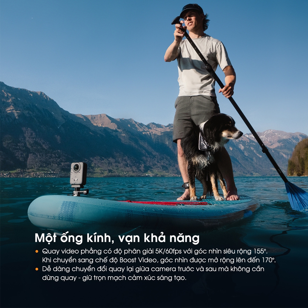 Camera Hành Động DJI Osmo 360 Cảm Biến 1/1.1 inch, Quay Video 360 Độ Đột Phá Chuẩn 8K (DJI O360) | BigBuy360 - bigbuy360.vn