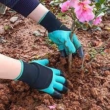 Đôi Găng Tay MÓNG NHỰA Hỗ Trợ Trồng Cây - Găng Tay Làm Vườn Móng Nhựa Hỗ Trợ Trồng Cây, Xới Đất, Chăm Sóc Cây