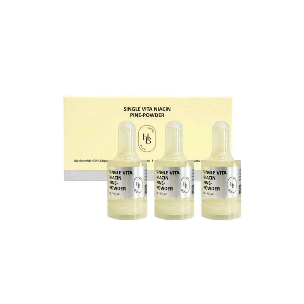 A132_ (KÈM QUÀ) Lọ Bột Dưỡng Trắng Da Niacinamide 93% Heveblue