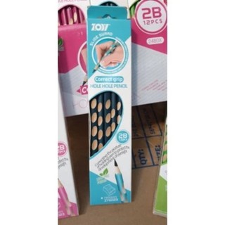Bút Chì Định Vị - Có Tay Cầm Định Vị, Tặng Kèm 1 Gọt Chì - Phù Hợp Với Các Bé Mới Tập Viết Chữ.