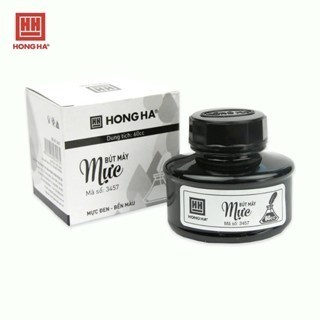 [Mực Queen chuẩn] Mực Bút Máy Hồng Hà Lọ 60ml Nhanh Khô, Không Bị Lắng Cặn.