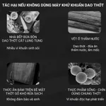 [Tặng kèm bộ dao thớt] MÁY KHỬ KHUẨN dao thớt Morphy Richards MÁY SẤY VÀ TIỆT TRÙNG tia UV bảo hành 12 tháng — ảnh 5