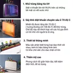 [Tặng kèm bộ dao thớt] MÁY KHỬ KHUẨN dao thớt Morphy Richards MÁY SẤY VÀ TIỆT TRÙNG tia UV bảo hành 12 tháng — ảnh 7