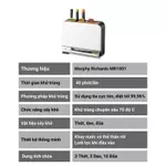 [Tặng kèm bộ dao thớt] MÁY KHỬ KHUẨN dao thớt Morphy Richards MÁY SẤY VÀ TIỆT TRÙNG tia UV bảo hành 12 tháng — ảnh 8