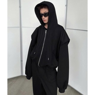 [ Ảnh Thật ] ÁO Khoác hoodie trơn khóa kéo nam nữ basic chất nỉ nón 2 lóp phong cách boy phố k1